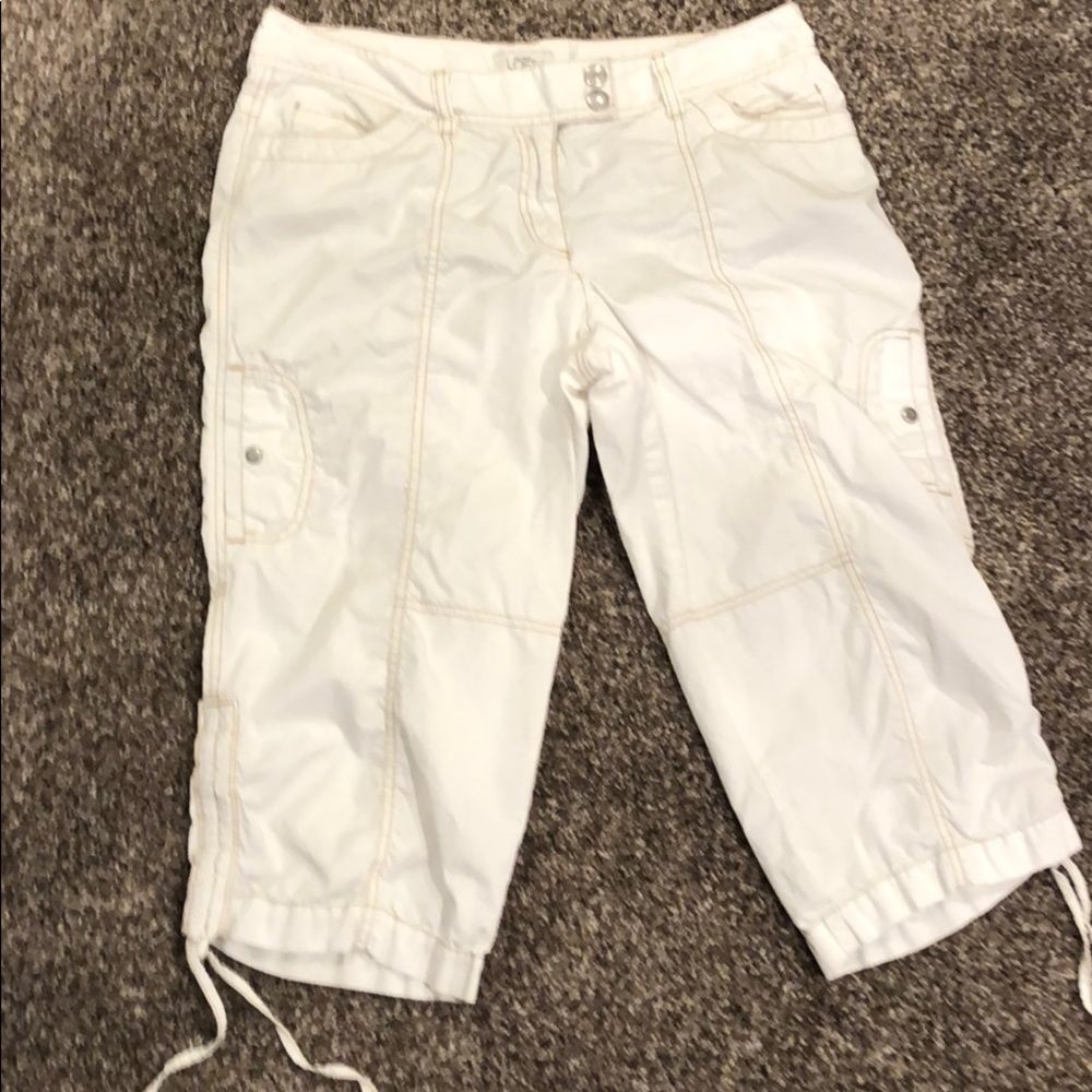 Loft White Capris - image 1